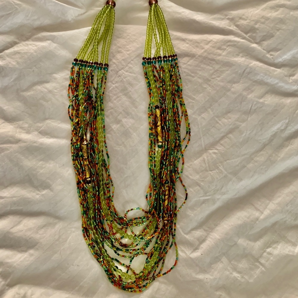 Venetian glass necklace